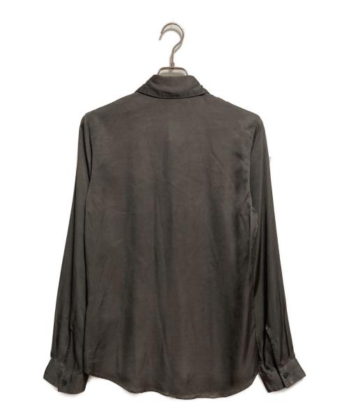 DIESEL（ディーゼル）DIESEL (ディーゼル) ロゴシャツ グレー サイズ:46の古着・服飾アイテム
