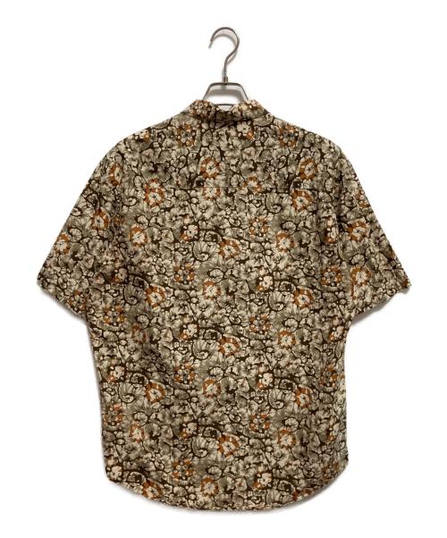 J.CREW（ジェイクルー）J.CREW (ジェイクルー) 半袖シャツ ベージュ×ブラック サイズ:Sの古着・服飾アイテム