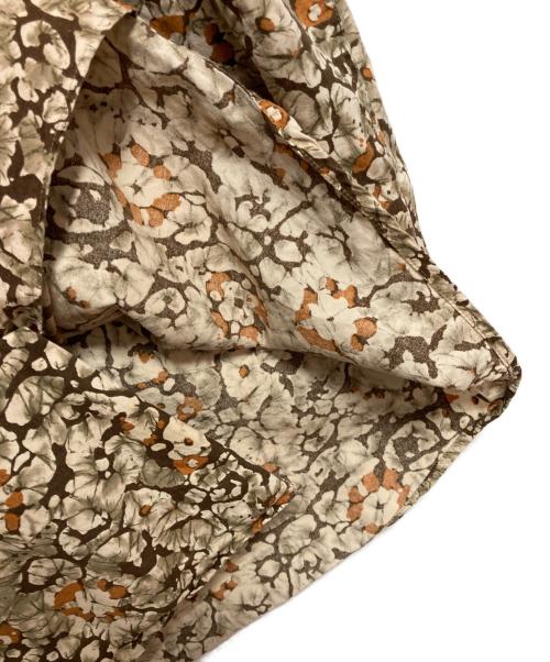 J.CREW（ジェイクルー）J.CREW (ジェイクルー) 半袖シャツ ベージュ×ブラック サイズ:Sの古着・服飾アイテム