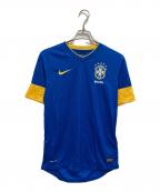 NIKEナイキ）の古着「2012ブラジル代表レプリカアウェイユニフォーム」｜ブルー×イエロー