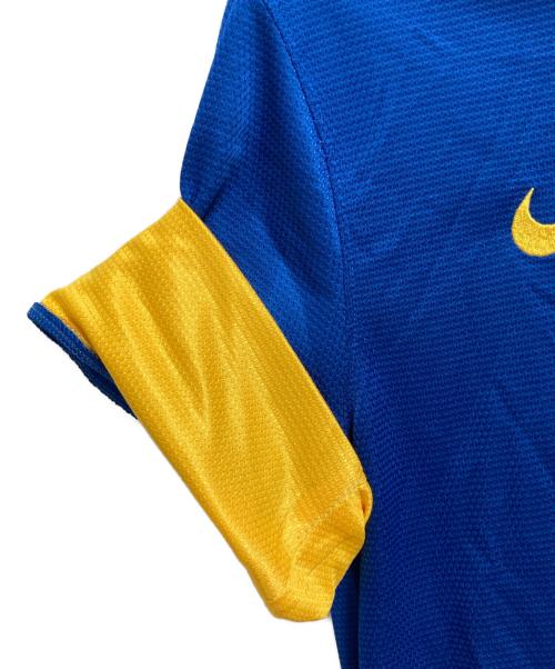 NIKE（ナイキ）NIKE (ナイキ) 2012ブラジル代表レプリカアウェイユニフォーム ブルー×イエロー サイズ:S 未使用品の古着・服飾アイテム