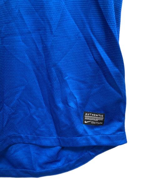 NIKE（ナイキ）NIKE (ナイキ) 2012ブラジル代表レプリカアウェイユニフォーム ブルー×イエロー サイズ:S 未使用品の古着・服飾アイテム