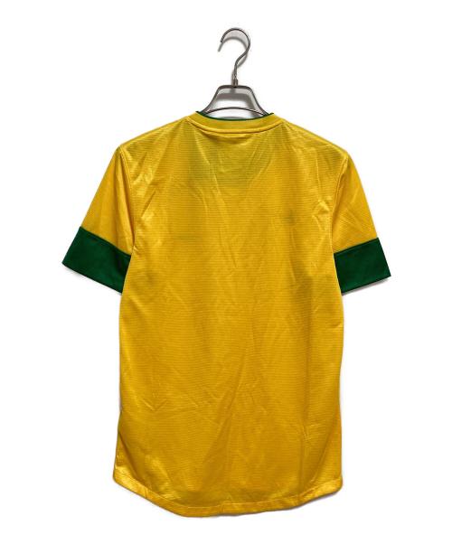 NIKE（ナイキ）NIKE (ナイキ) 2012ブラジル代表レプリカユニフォーム イエロー サイズ:S 未使用品の古着・服飾アイテム