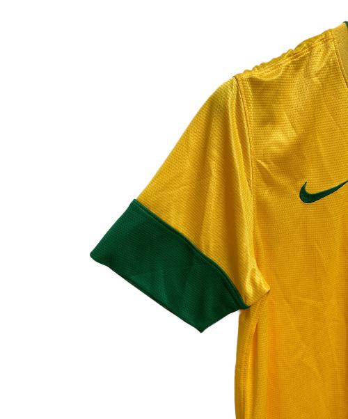 NIKE（ナイキ）NIKE (ナイキ) 2012ブラジル代表レプリカユニフォーム イエロー サイズ:S 未使用品の古着・服飾アイテム