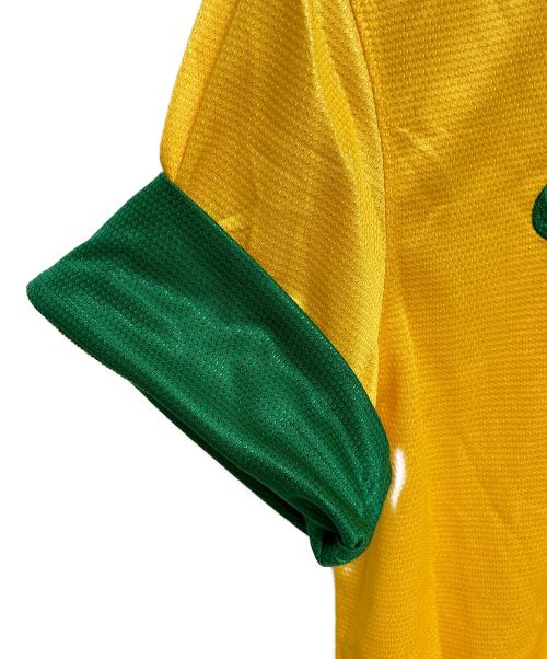 NIKE（ナイキ）NIKE (ナイキ) 2012ブラジル代表レプリカユニフォーム イエロー サイズ:S 未使用品の古着・服飾アイテム