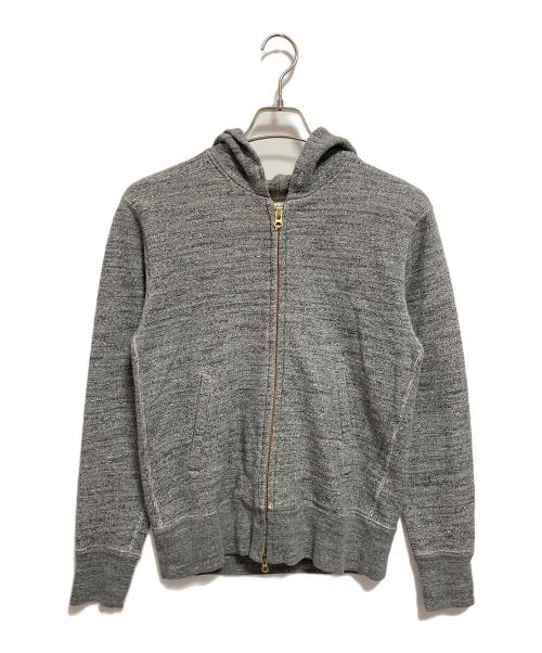 JACKMAN（ジャックマン）jackman (ジャックマン) ジップパーカー グレー サイズ:XSの古着・服飾アイテム