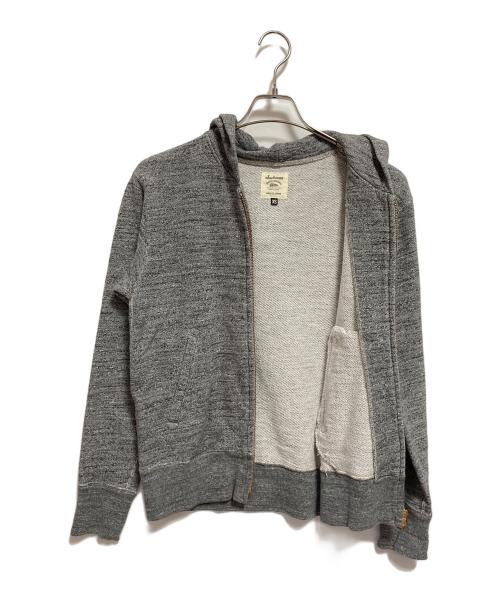 JACKMAN（ジャックマン）jackman (ジャックマン) ジップパーカー グレー サイズ:XSの古着・服飾アイテム