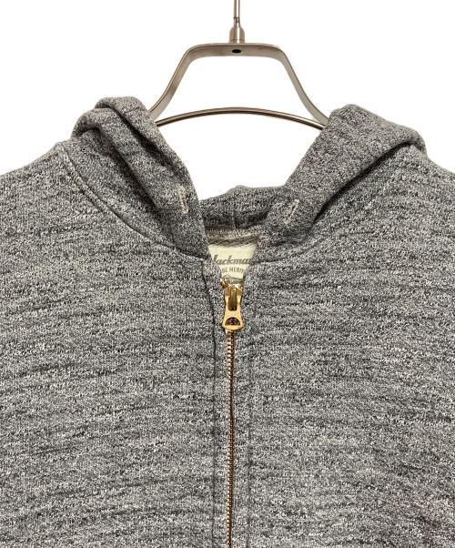 JACKMAN（ジャックマン）jackman (ジャックマン) ジップパーカー グレー サイズ:XSの古着・服飾アイテム