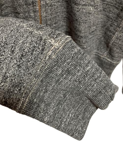JACKMAN（ジャックマン）jackman (ジャックマン) ジップパーカー グレー サイズ:XSの古着・服飾アイテム