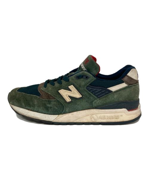 NEW BALANCE（ニューバランス）NEW BALANCE (ニューバランス) ローカットスニーカー グリーン サイズ:US10の古着・服飾アイテム