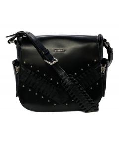 中古・古着通販】DIESEL (ディーゼル) Dロゴメタリックレザー