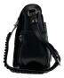 DIESEL (ディーゼル) スタッズレザーショルダーバッグ ブラック：9000円