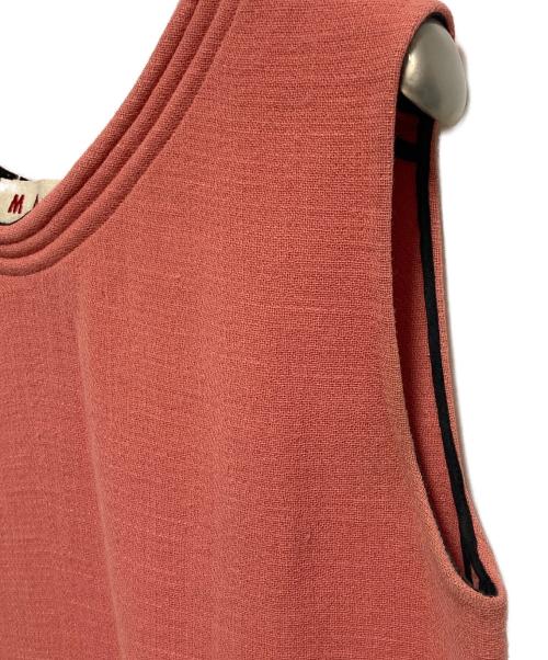 MARNI（マルニ）MARNI (マルニ) ノースリーブワンピース ピンク サイズ:Mの古着・服飾アイテム