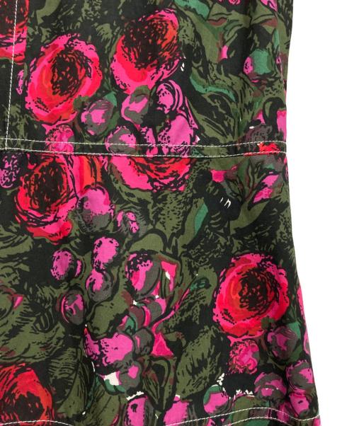 MARNI（マルニ）MARNI (マルニ) 20SS 花柄ワンピース カーキ×レッド サイズ:Mの古着・服飾アイテム