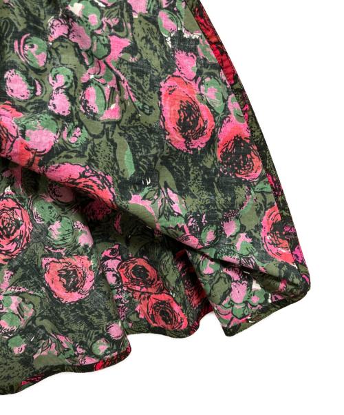 MARNI（マルニ）MARNI (マルニ) 20SS 花柄ワンピース カーキ×レッド サイズ:Mの古着・服飾アイテム