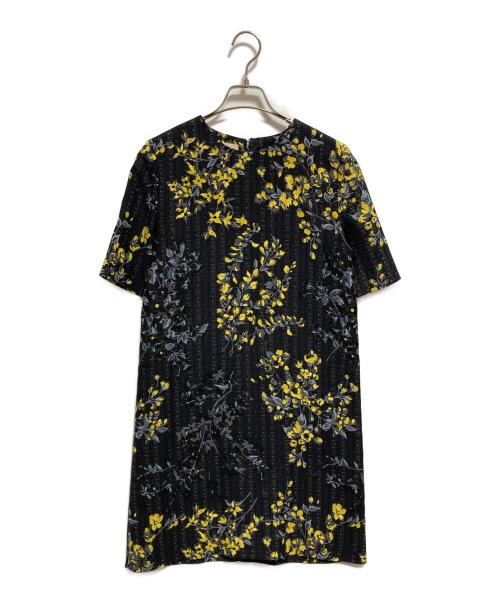 MARNI（マルニ）MARNI (マルニ) ワンピース ブラック×イエロー サイズ:Mの古着・服飾アイテム