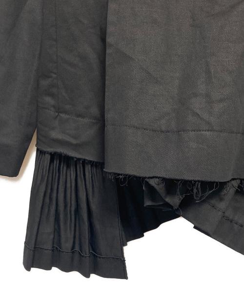 MARNI（マルニ）MARNI (マルニ) フリル切替ジャケット ブラック サイズ:36の古着・服飾アイテム