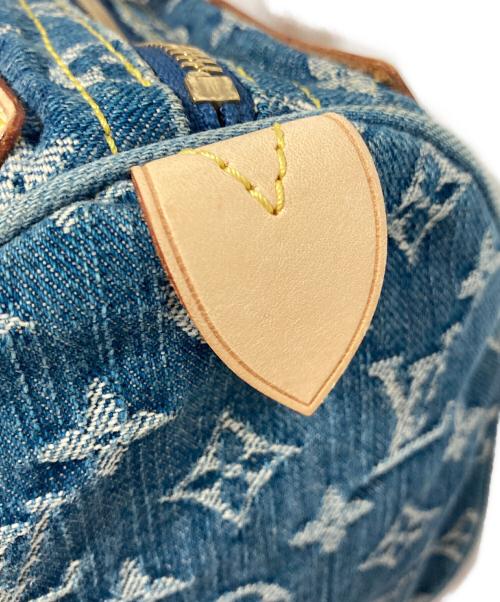 LOUIS VUITTON（ルイ ヴィトン）LOUIS VUITTON (ルイ ヴィトン) モノグラムデニム ネオスピーディ ハンドバッグ ブルーの古着・服飾アイテム