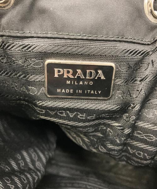 PRADA（プラダ）PRADA (プラダ) ナイロンリュック ブラックの古着・服飾アイテム