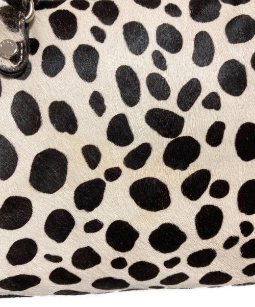 MARNI（マルニ）MARNI (マルニ) ハラコミニボストンバッグ ベージュの古着・服飾アイテム