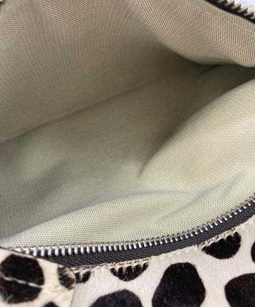 MARNI（マルニ）MARNI (マルニ) ハラコミニボストンバッグ ベージュの古着・服飾アイテム