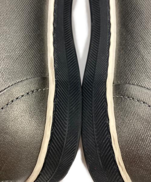 BOTTEGA VENETA（ボッテガベネタ）BOTTEGA VENETA (ボッテガベネタ) イントレチャートスリッポン グレー サイズ:35の古着・服飾アイテム