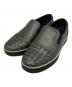 BOTTEGA VENETA（ボッテガベネタ）の古着「イントレチャートスリッポン」｜グレー