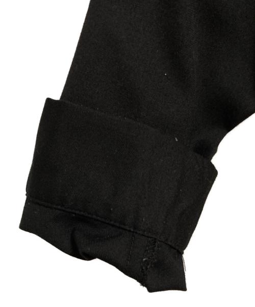 SOEJU（ソージュ）SOEJU (ソージュ) バンドカラーシャツワンピース ブラック サイズ:FREEの古着・服飾アイテム