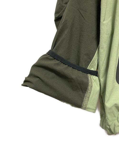 NIKE（ナイキ）NIKE (ナイキ) Dri-FIT Woven Color-Block Loose Oversized Jacket グリーン サイズ:XLの古着・服飾アイテム