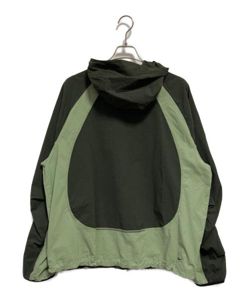 NIKE（ナイキ）NIKE (ナイキ) Dri-FIT Woven Color-Block Loose Oversized Jacket グリーン サイズ:XLの古着・服飾アイテム