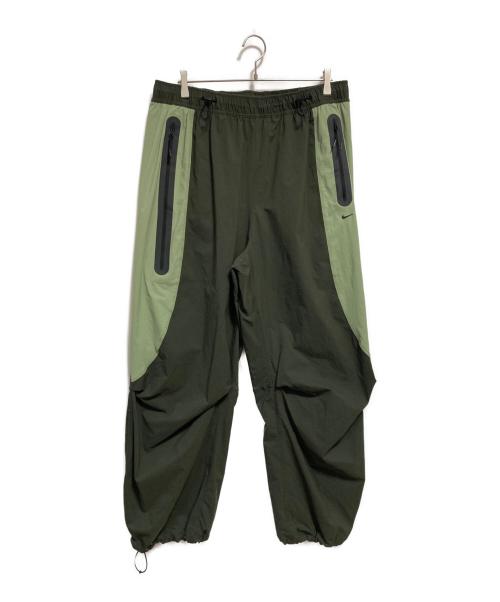 NIKE（ナイキ）NIKE (ナイキ) DRI-FIT WOVEN PANTS グリーン サイズ:XXLの古着・服飾アイテム