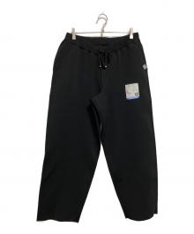 MIHARA YASUHIRO（ミハラヤスヒロ）の古着「MILAN RIB EASY PANTS」｜ブラック