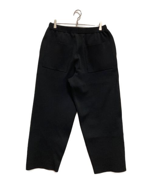 MIHARA YASUHIRO（ミハラヤスヒロ）MIHARA YASUHIRO (ミハラヤスヒロ) MILAN RIB EASY PANTS ブラック サイズ:50の古着・服飾アイテム