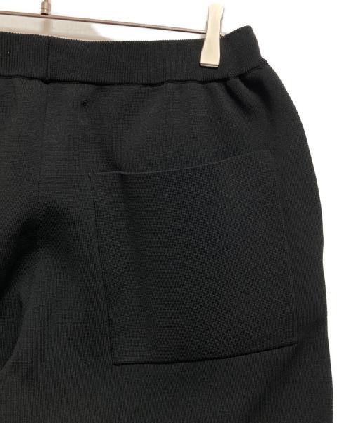 MIHARA YASUHIRO（ミハラヤスヒロ）MIHARA YASUHIRO (ミハラヤスヒロ) MILAN RIB EASY PANTS ブラック サイズ:50の古着・服飾アイテム