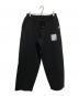 MIHARA YASUHIRO（ミハラヤスヒロ）の古着「MILAN RIB EASY PANTS」｜ブラック