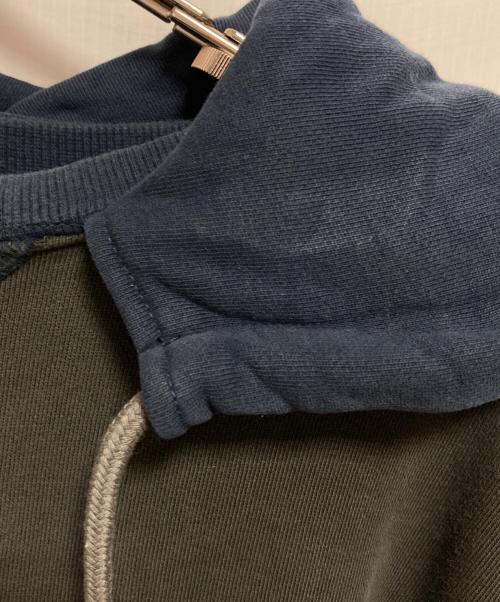 LFYT（エルエフワイティー）LFYT (エルエフワイティー) RETRO WING HOODIE グレー×ブルー サイズ:XLの古着・服飾アイテム