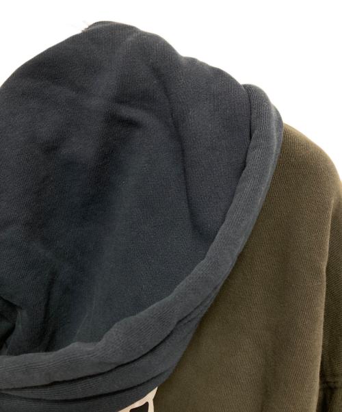 LFYT（エルエフワイティー）LFYT (エルエフワイティー) RETRO WING HOODIE グレー×ブルー サイズ:XLの古着・服飾アイテム