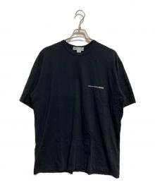 COMME des GARCONS SHIRT（コムデギャルソンシャツ）の古着「cotton jersey plain with CDG SHIRT」｜ブラック
