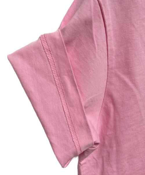 COMME des GARCONS SHIRT（コムデギャルソンシャツ）COMME des GARCONS SHIRT (コムデギャルソンシャツ) SHIRT ROUND NECK TEE ピンク サイズ:Lの古着・服飾アイテム