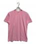 COMME des GARCONS SHIRT（コムデギャルソンシャツ）の古着「SHIRT ROUND NECK TEE」｜ピンク