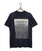 ）の古着「ロゴTシャツ」｜ネイビー
