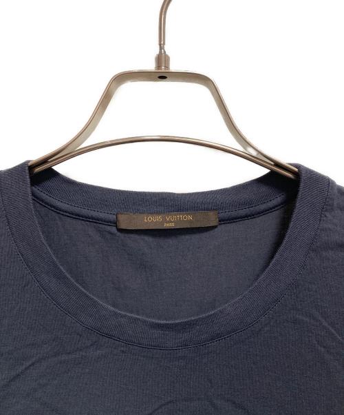 LOUIS VUITTON（ルイ ヴィトン）LOUIS VUITTON (ルイ ヴィトン) ロゴTシャツ ネイビー サイズ:Lの古着・服飾アイテム