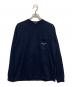 COMME des GARCONS HOMME（コムデギャルソン オム）の古着「綿天竺 製品プリント L/S Tシャツ」｜ネイビー