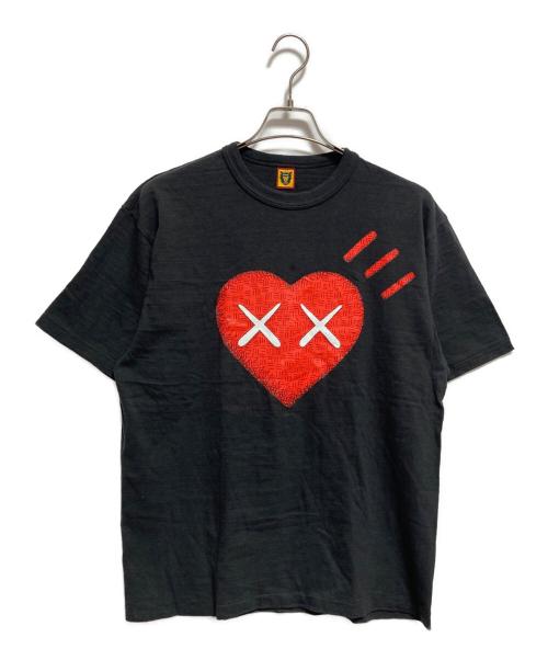 HUMAN MADE（ヒューマンメイド）HUMAN MADE (ヒューマンメイド) プリントTシャツ ブラック サイズ:XLの古着・服飾アイテム