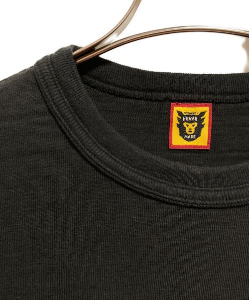 HUMAN MADE（ヒューマンメイド）HUMAN MADE (ヒューマンメイド) プリントTシャツ ブラック サイズ:XLの古着・服飾アイテム