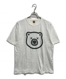 HUMAN MADE×KWAS（ヒューマンメイド×カウズ）の古着「ベアプリントTシャツ」｜ホワイト