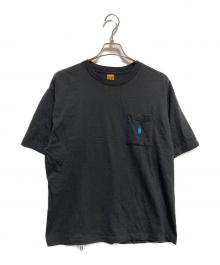 HUMAN MADE（ヒューマンメイド）の古着「ロゴ刺繍ｔシャツ」｜ブラック