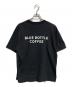 HUMAN MADE (ヒューマンメイド) ロゴ刺繍ｔシャツ ブラック サイズ:XL：7000円