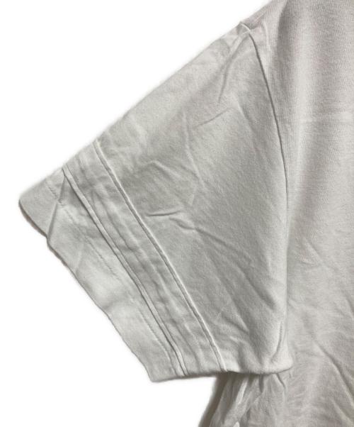 COMME des GARCONS HOMME PLUS（コムデギャルソンオムプリュス）COMME des GARCONS HOMME PLUS (コムデギャルソンオムプリュス) プリントTシャツ ホワイト サイズ:Lの古着・服飾アイテム