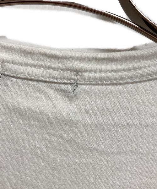 COMME des GARCONS HOMME PLUS（コムデギャルソンオムプリュス）COMME des GARCONS HOMME PLUS (コムデギャルソンオムプリュス) プリントTシャツ ホワイト サイズ:Lの古着・服飾アイテム